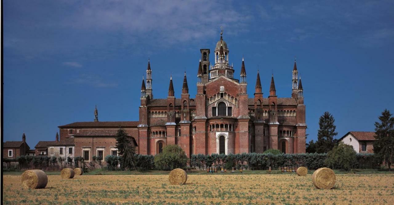 Ferienwohnung Il Nido Della Cicogna Certosa di Pavia Exterior foto
